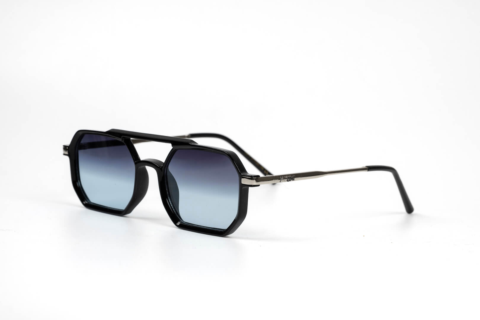 Mia noir dégradés bleus foncés