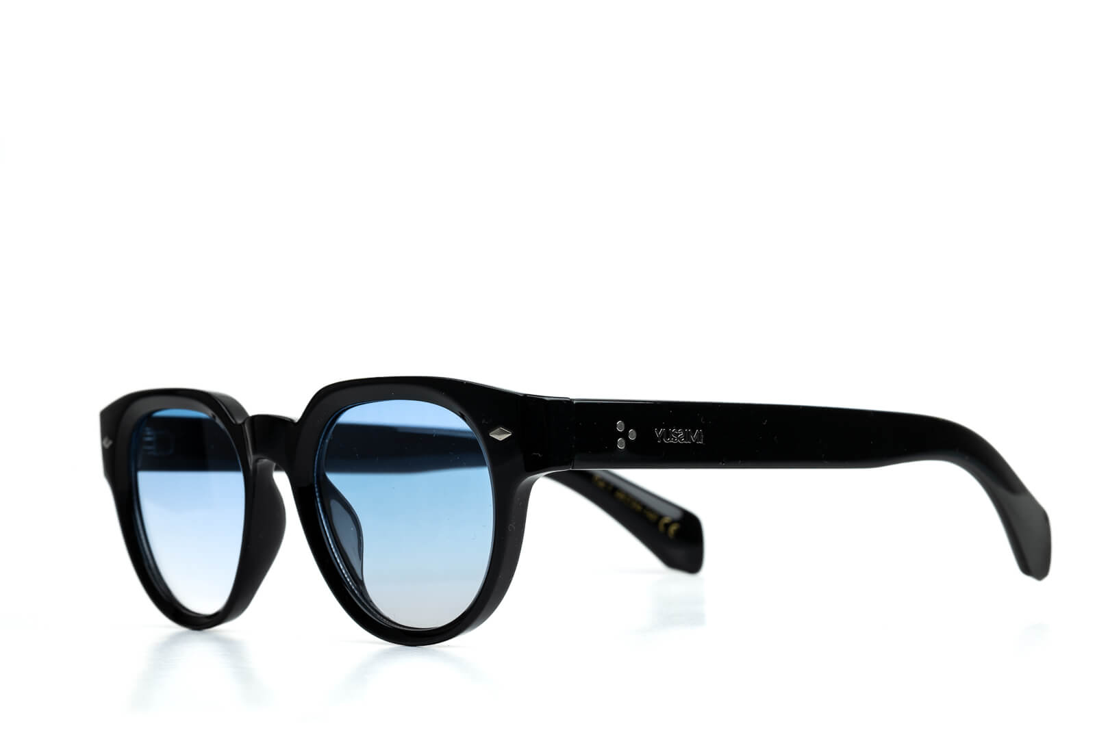 Mathis Noir / Verres dégradés bleu