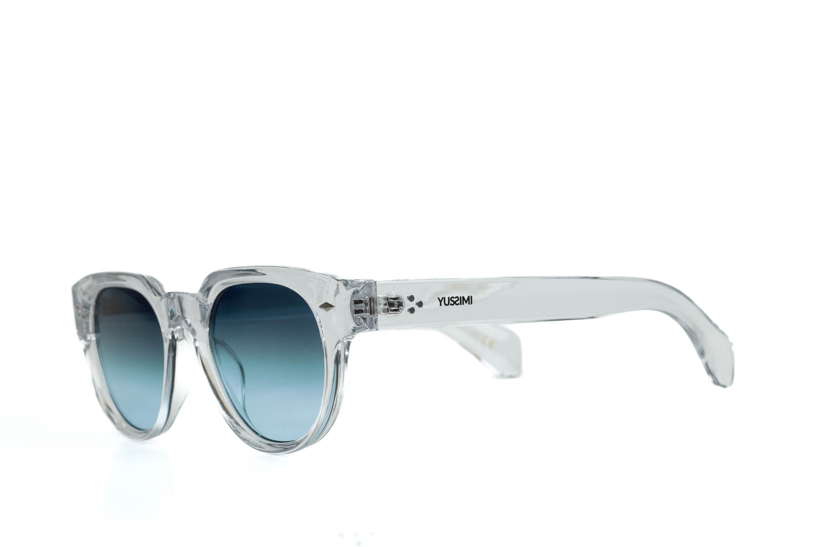 Mathis transparente bleu dégradée