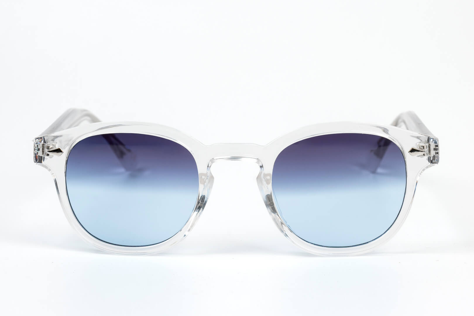 Albert transparente verres dégradés bleus foncés