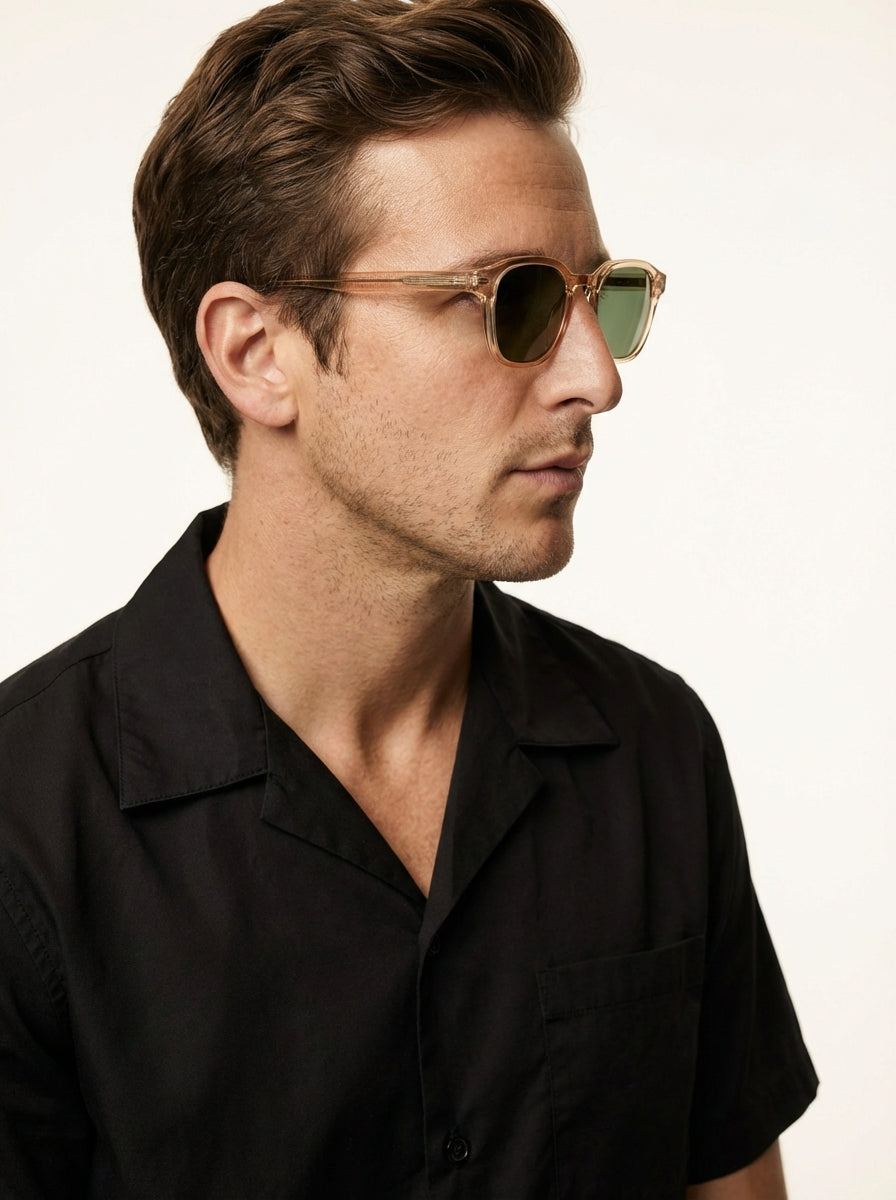 Arthur Transparent Amber Green Gradient Lenses-thumbmail-4