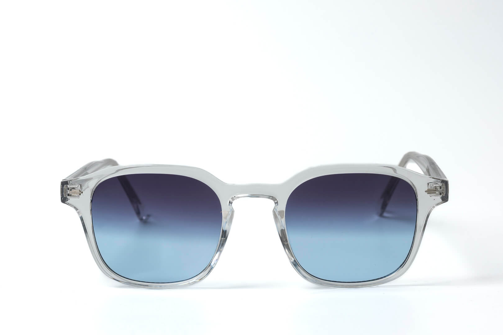 Arthur transparente verres dégradés bleus foncés