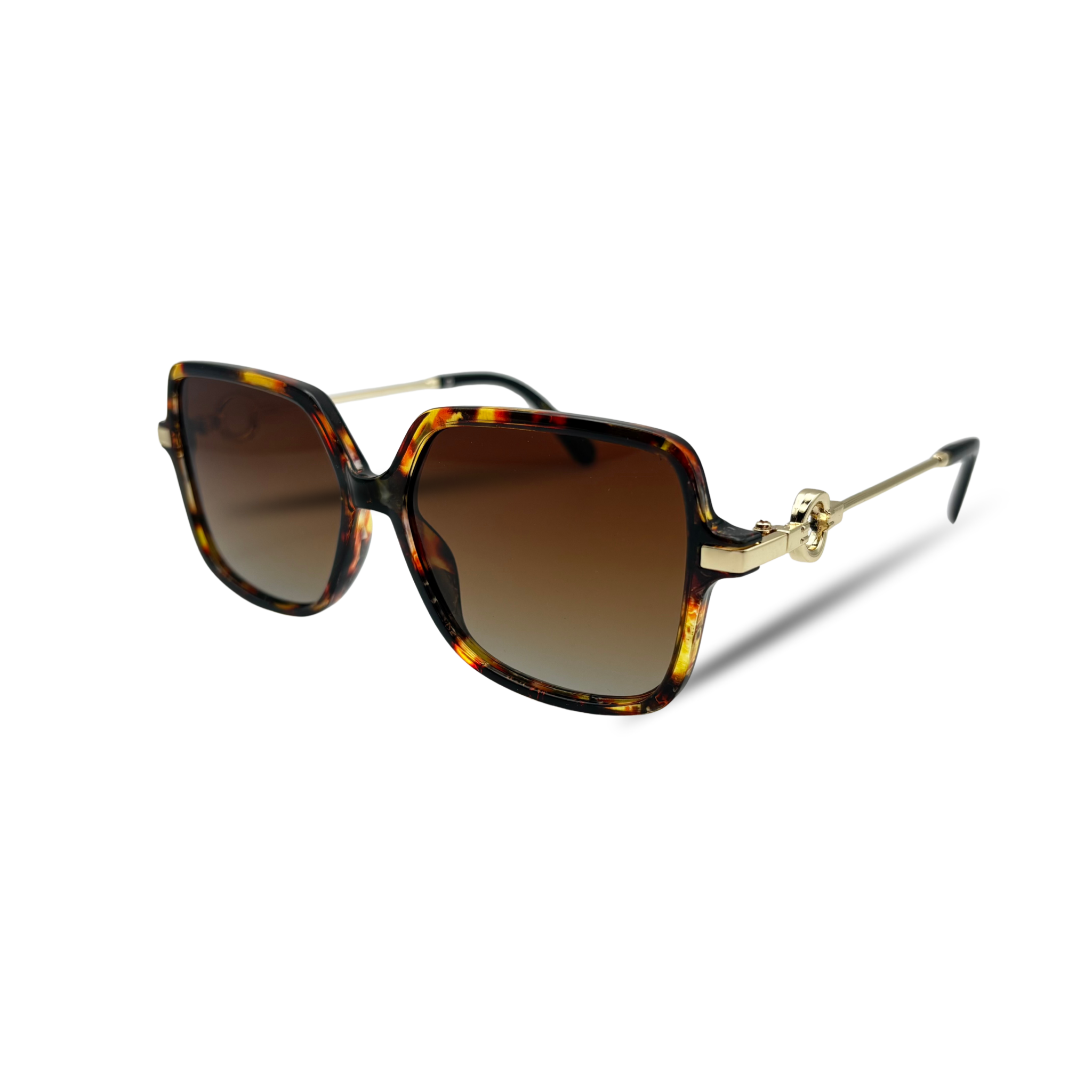 Louise écaille verre dégradé marron polarisée-thumbmail-2