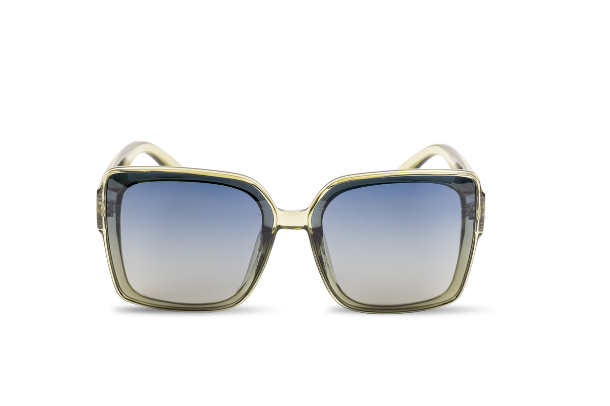 Amaa verte transparente verre dégradé bleu polarisée
