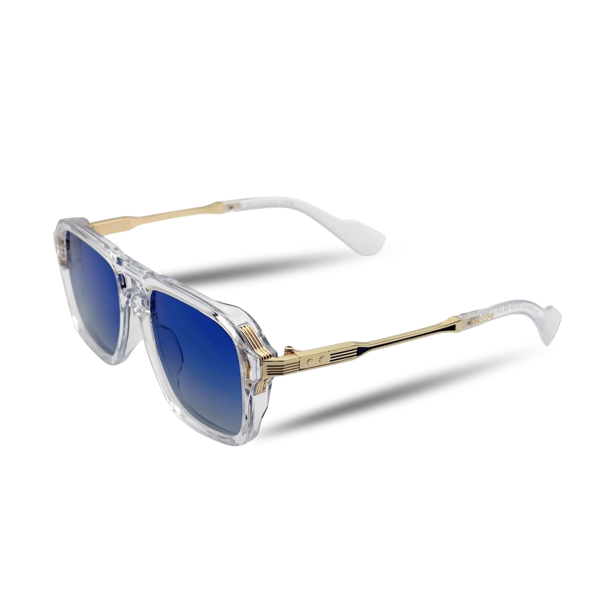 Ace transparente dorée verre dégradé bleu foncé polarisée-thumbmail-2