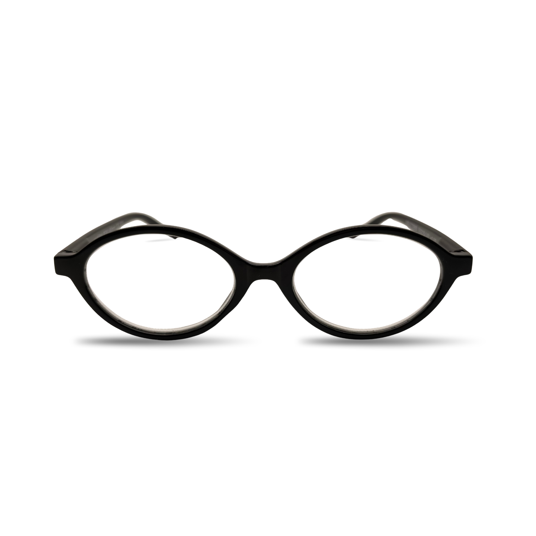 Loupe ovale noire +2.5