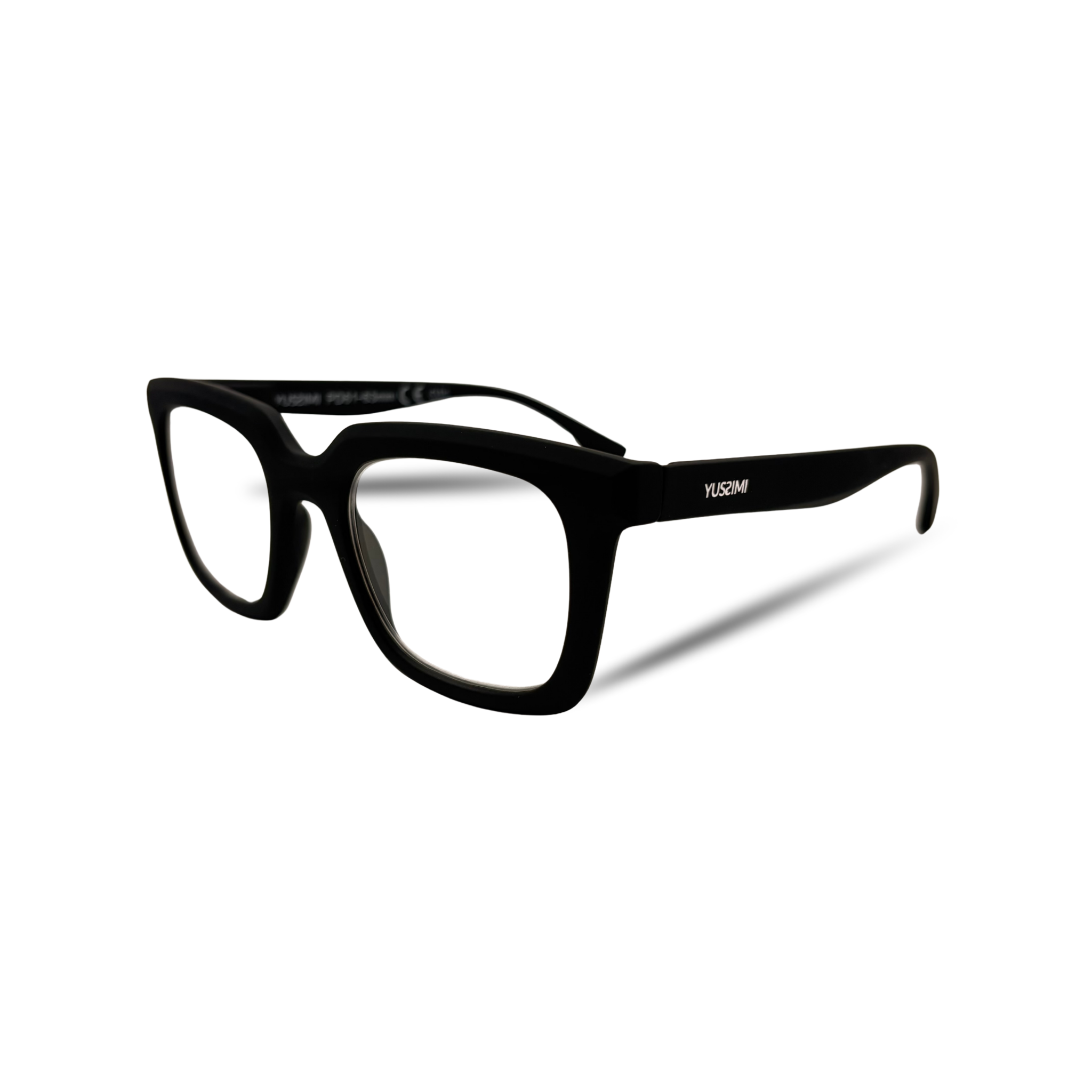 Loupe carrée noire matte +2-thumbmail-2