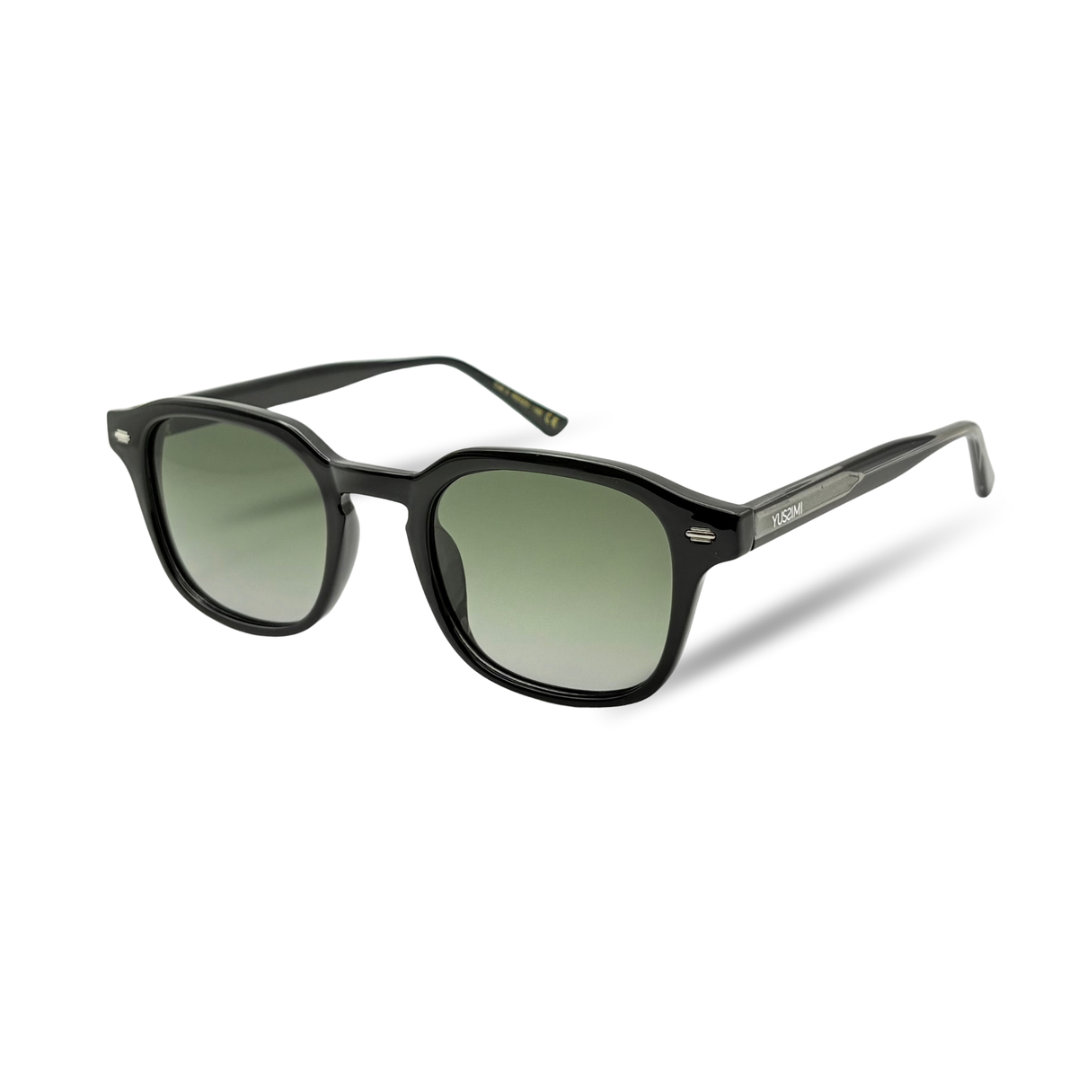 Arthur noire verre dégradé vert polarisée