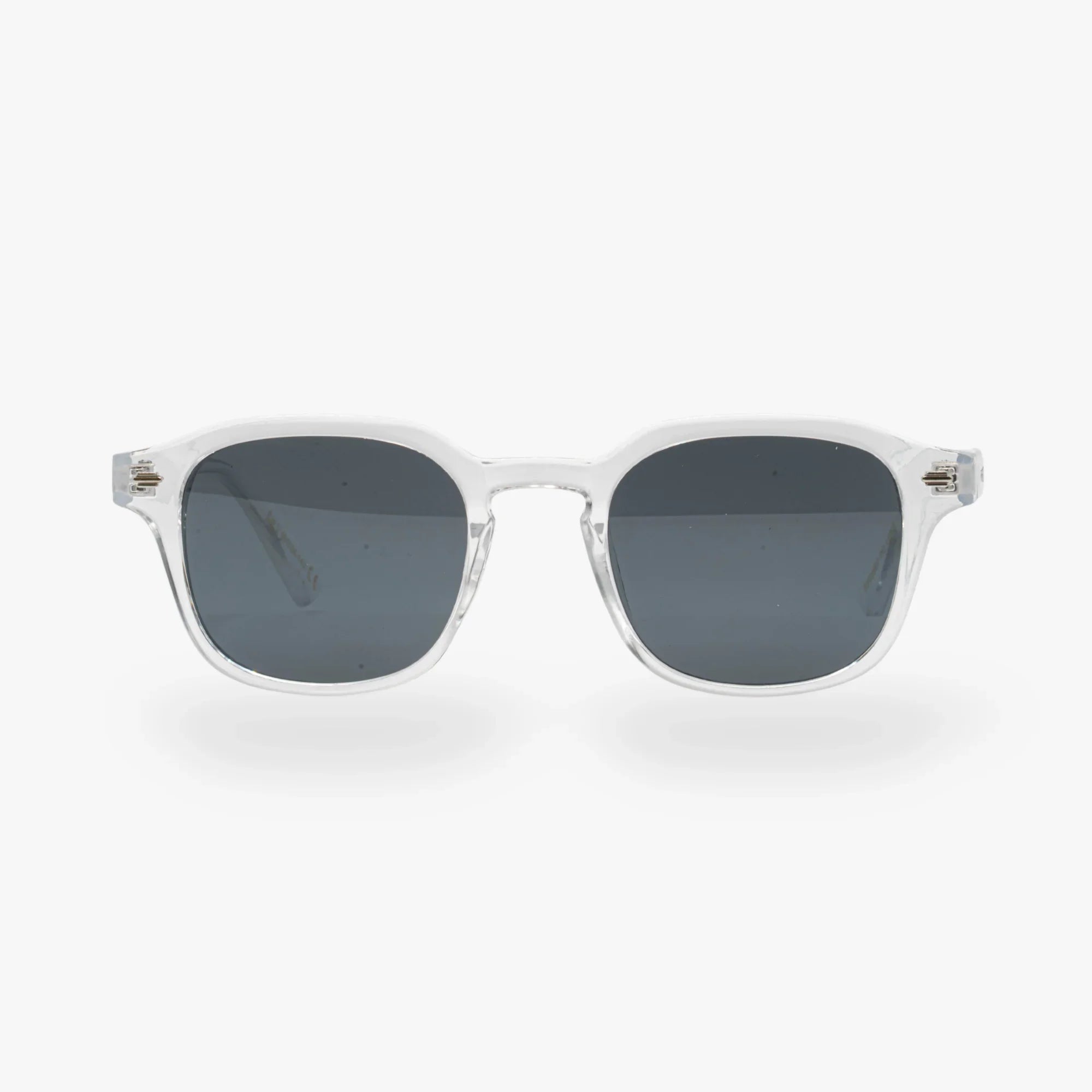 Lunettes de soleil Arthur transparente verres carrés gris mixte