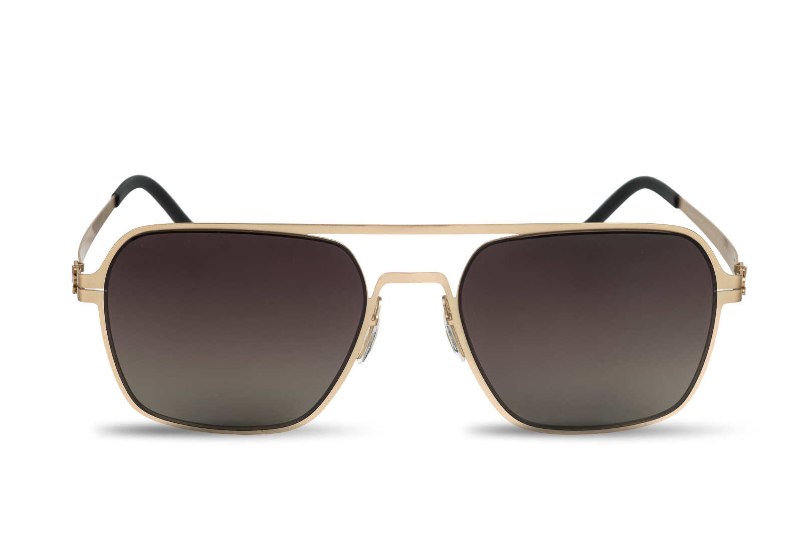Lunettes de Soleil James Gold  Acier Homme Premium