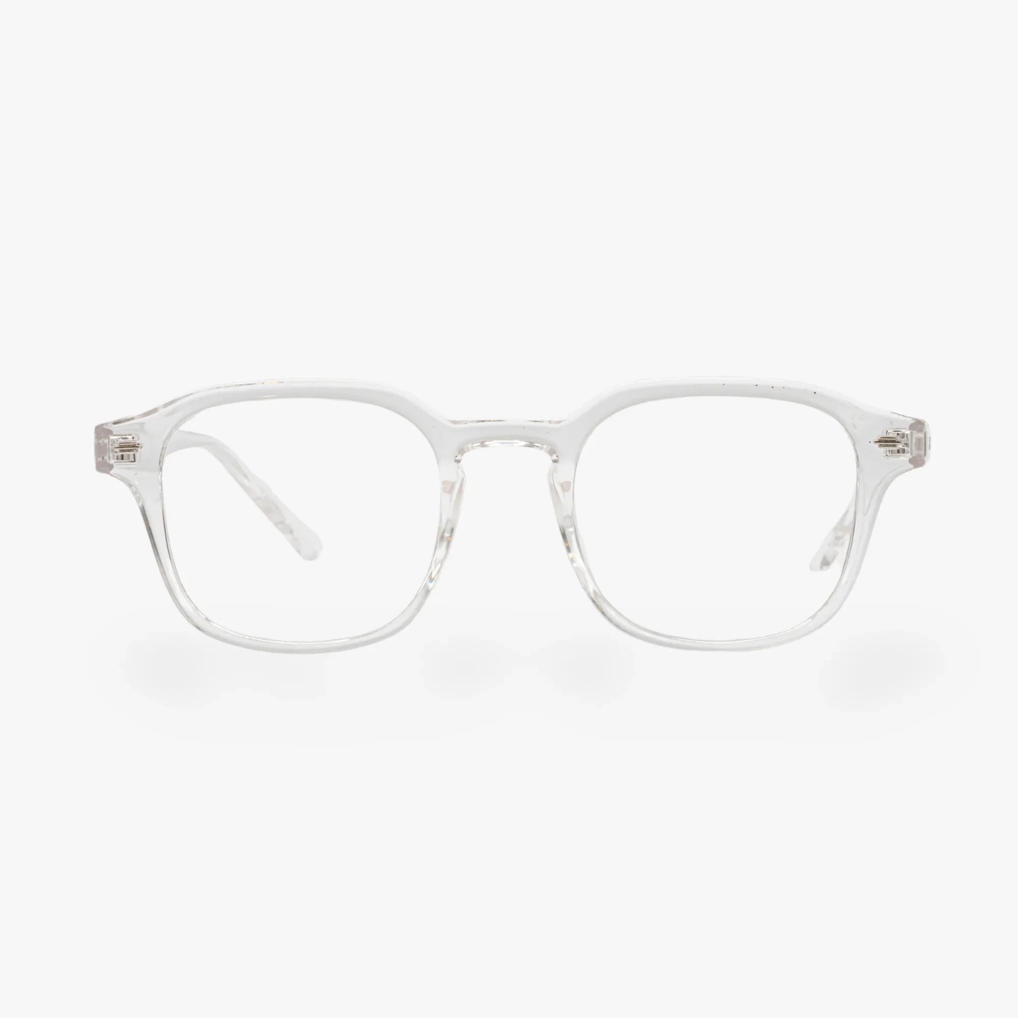 Lunettes de soleil Arthur transparente verres carrés transparents mixte