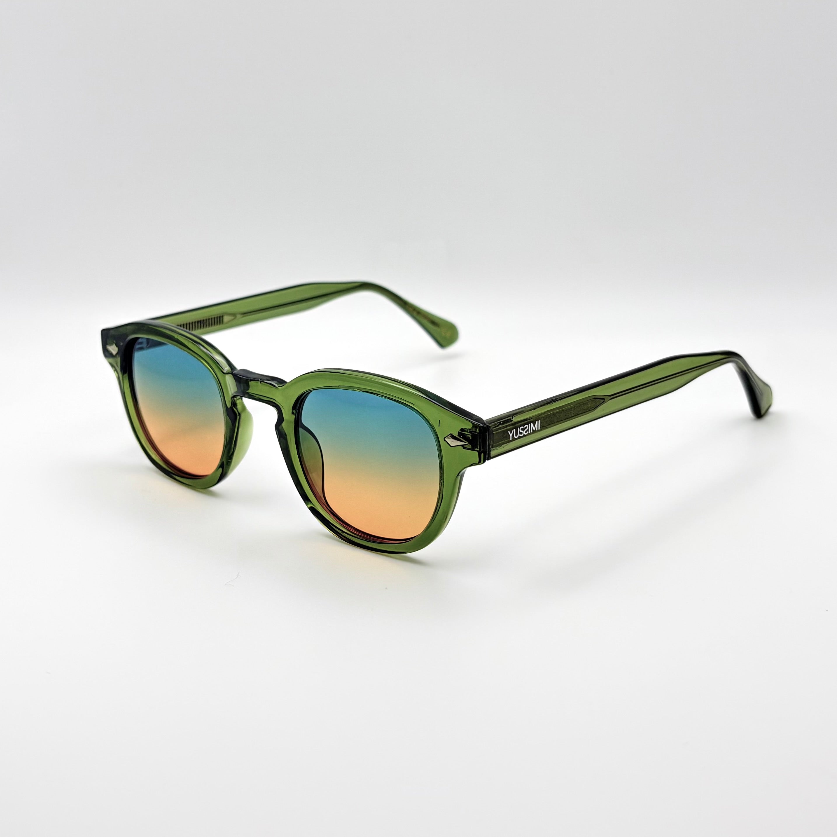 Albert verte verre dégradé vert orange polarisée-thumbmail-2
