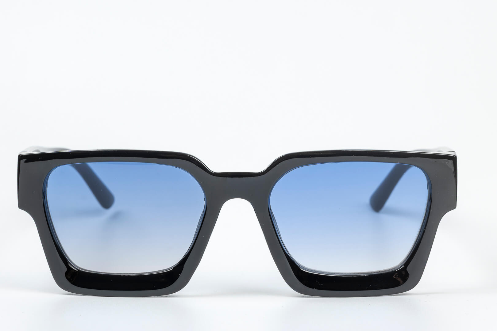 Josh noir verres  bleus