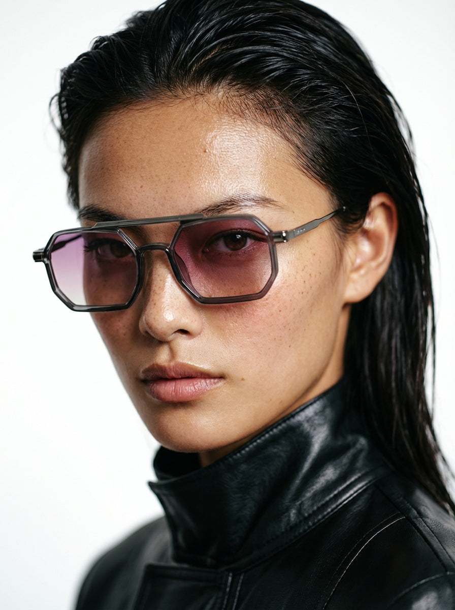 Mia grise verres roses