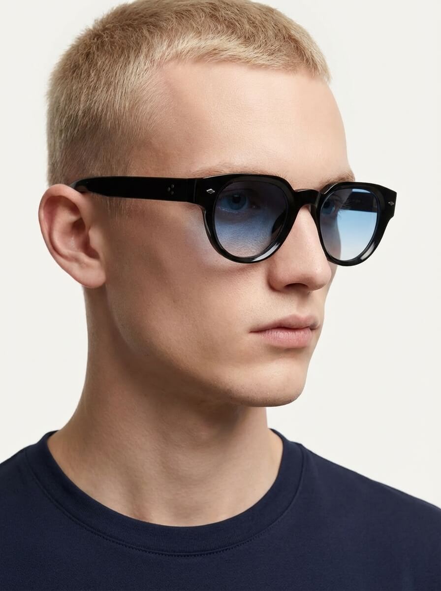 Mathis Noir bleu dégradée