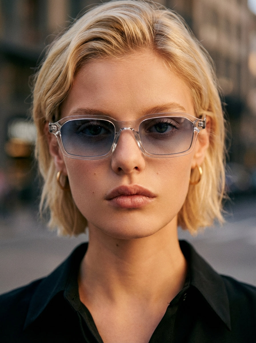 Roy transparent blue rectangular mixed glasses-thumbmail-3