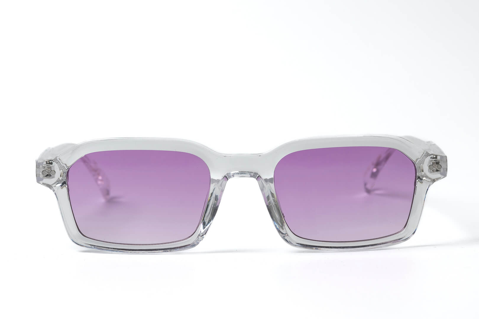 Roy transparent purple glasses